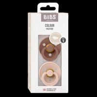 Fopspeen anatomical maat 1 blush/woodstock 2 Stuks