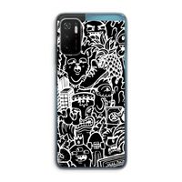 Vexx Black Mixtape: Xiaomi Poco M3 Pro 5G Transparant Hoesje