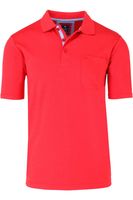 Redmond Casual Regular Fit Polo shirt Korte mouw rood