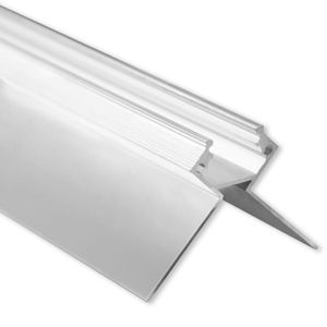 Gipsplaat buitenhoek profiel LED verlichting TBP7 aluminium 200cm prijs p/m