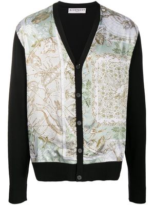 Givenchy cardigan à imprimé Atlantis - Noir