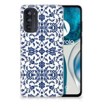 Motorola Moto G52/G82 TPU Case Flower Blue