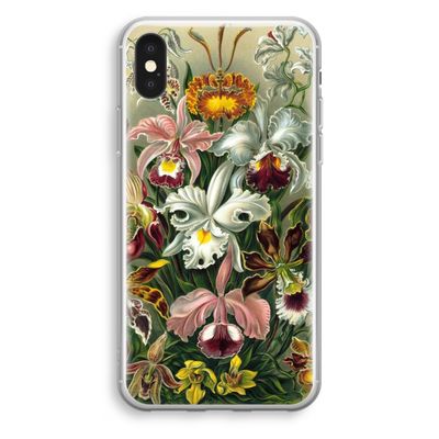 Haeckel Orchidae: iPhone XS Transparant Hoesje