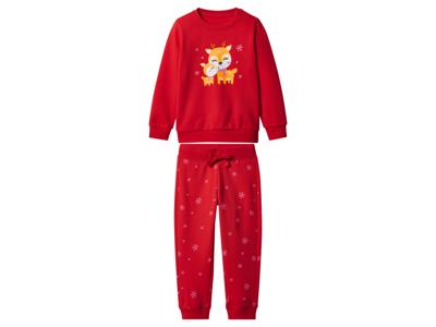 lupilu Kinder kerstjoggingpak 2-delig (Rood, 98/104)