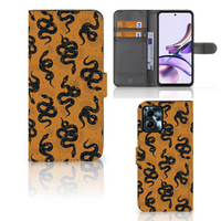 Telefoonhoesje met Pasjes voor Motorola Moto G13 | G23 Snakes