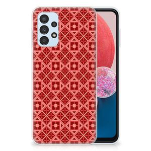 Samsung Galaxy A13 4G TPU bumper Batik Rood