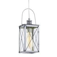 Eglo Hanglamp Vintage Square chroom 49212