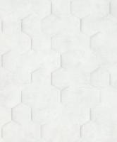 Marburg Loft Behang met 3D hexagon print - 34157
