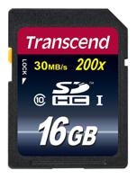 Transcend TS16GSDHC10 flashgeheugen 16 GB SDHC NAND Klasse 10 - thumbnail