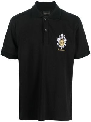 Billionaire polo à logo brodé - Noir