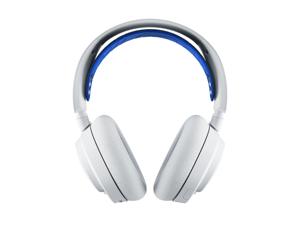 Steelseries ARCTIS NOVA 7P WHITE Headset Draadloos Hoofdband Gamen Bluetooth Blauw, Wit