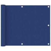 Balkonscherm 75x400 cm oxford stof blauw