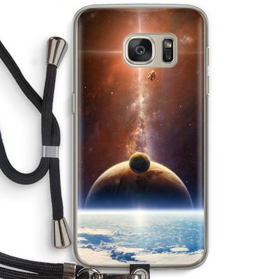 Omicron 2019: Samsung Galaxy S7 Transparant Hoesje met koord