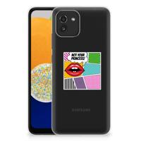 Samsung Galaxy A03 | Sillicone Back Cover | Popart Princess