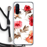 Roosjes: OnePlus Nord CE 5G Transparant Hoesje met koord
