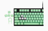 Corsair PBT Double-shot Pro Keycaps - Mint Green keycaps US lay-out - thumbnail
