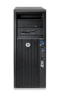 HP 420 DDR3-SDRAM E5-1603 Mini Tower Intel® Xeon® E5 familie 4 GB 500 GB HDD Windows 7 Professional Workstation Zwart
