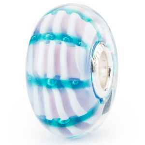 Trollbeads TGLBE-20363 Kraal Sirene lied zilver-glas