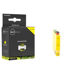 Inktmedia® - Inktcartridge - Geschikt Epson T1304 inktcartridge geel extra hoge capaciteit - Cartridge met Inkt