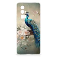 TPU Hoesje voor Xiaomi Poco F5 Pro Vintage Pauwen