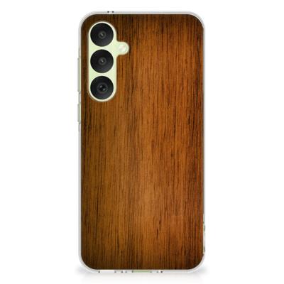 Samsung Galaxy A35 | Bumper Hoesje | Donker Hout