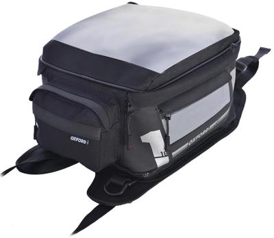 OXFORD Tank backpack f1 black 18l lashing straps