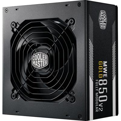 Cooler Master mpe-8501-afaag-3eeu mwe gold 850 v2 atx3.1 black, 850w, 90% @typ, 120mm, 4x pcie 6+2