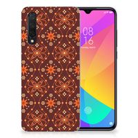 Xiaomi Mi 9 Lite TPU bumper Batik Brown - thumbnail