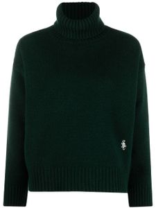 Sporty & Rich pull en laine à col roulé - Vert