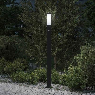 Bolderverlichting met sensor 110 cm zwart IP44
