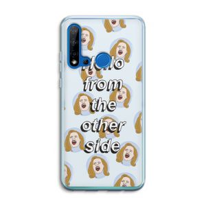 Hello: Huawei P20 Lite (2019) Transparant Hoesje