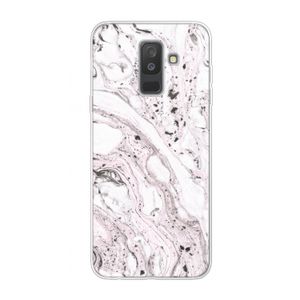 Mengelmoes: Samsung Galaxy A6 Plus (2018) Transparant Hoesje