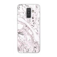 Mengelmoes: Samsung Galaxy A6 Plus (2018) Transparant Hoesje