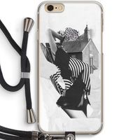 House: iPhone 6 / 6S Transparant Hoesje met koord