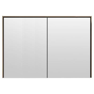 Differnz Legs spiegelkast FSC® | groen | 90 x 15 x 75 cm