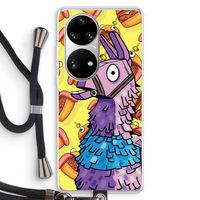 Loot Burger: Huawei P50 Pro Transparant Hoesje met koord