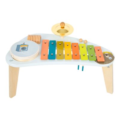 Small Foot houten muziektafel groovy beats