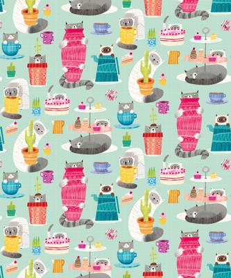 Ohpopsi When I Grow Up - Kitten Kaboodle Spearmint - WGU50108W