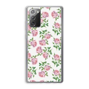 Kleine roosjes: Samsung Galaxy Note 20 / Note 20 5G Transparant Hoesje