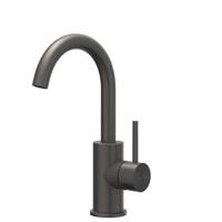 Wastafelkraan IVY Concord Draaibare Uitloop Coldstart RVS316 Geborsteld Carbon Black PVD IVY