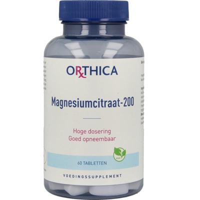 Orthica Magnesiumcitraat-200 60Tabletten