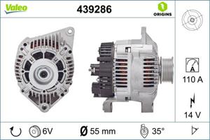 Valeo Alternator/Dynamo 439286