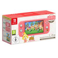 Nintendo Switch Lite Animal Crossing: New Horizons Isabelle Aloha Edition draagbare game console 14 cm (5.5") 32 GB Touchscreen Wifi Koraal