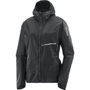 Salomon Sense aero wind jacket dames - ZWART - Dames