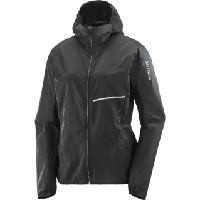 Salomon Sense aero wind jacket dames - ZWART - Dames