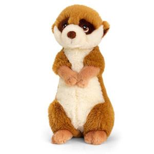 Keel Toys Pluche knuffel Stokstaartje - 22 cm - Dieren knuffelbeesten voor kinderen