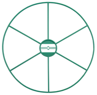 Meister Struiksteun (Dia40Cm) (5St) - FLOR78430