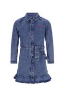 B.Nosy winter jurk meisjes - blauw - Dilan - denim