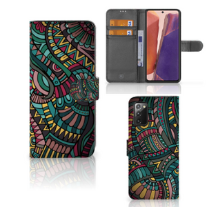 Samsung Galaxy Note 20 Telefoon Hoesje Aztec