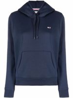 Tommy Hilfiger hoodie à logo brodé - Bleu